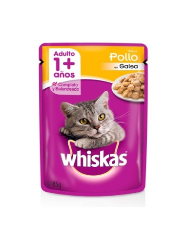Whiskas Adulto 1+ Pouch Pollo 85 gr
