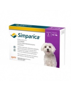 Zoetis Simparica 2,5 a 5 kg...