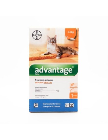 Bayer Advantage Gatos hasta 4 kg