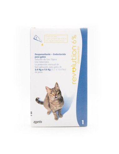 Zoetis Revolution 6% Gatos