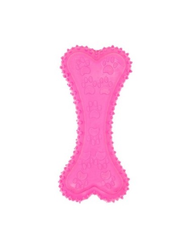 Merkasia Juguete Hueso Rosa con Patitas