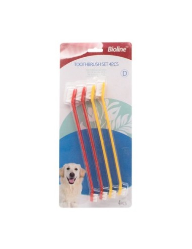 Bioline Cepillos TOOTHBRUSH 4PCS.