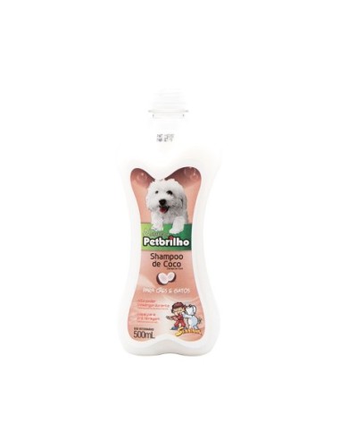 Pet Brilho Shampoo de Coco 500 ml