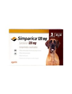 Zoetis Simparica 40-60KG 3U.