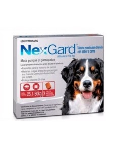 Nexgard 25,1 – 50KG 3U.