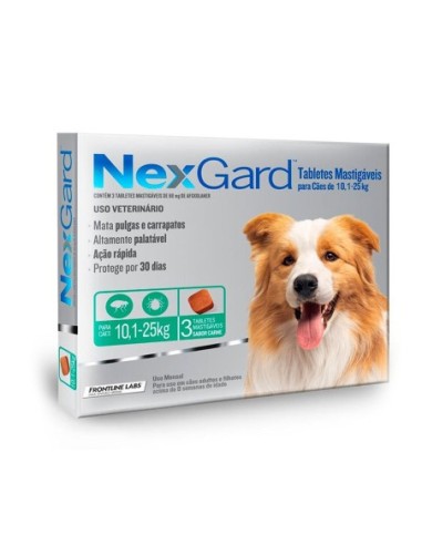 Nexgard 10,1-25KG 3U.