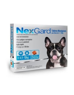 Nexgard 4,1-10KG 3U.