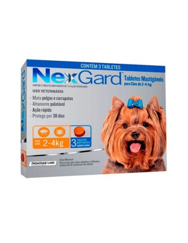 Nexgard 2-4KG 3U.