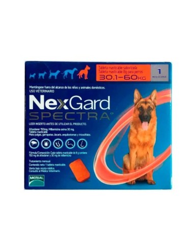 Nexgard Spectra 30.1-60KG 1U.