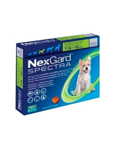 Nexgard Spectra 7.5-15KG 1U.