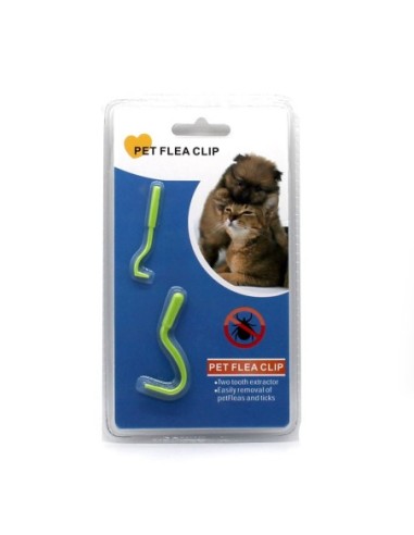 PINZAS SACA PULGAS Y GARRAPATAS